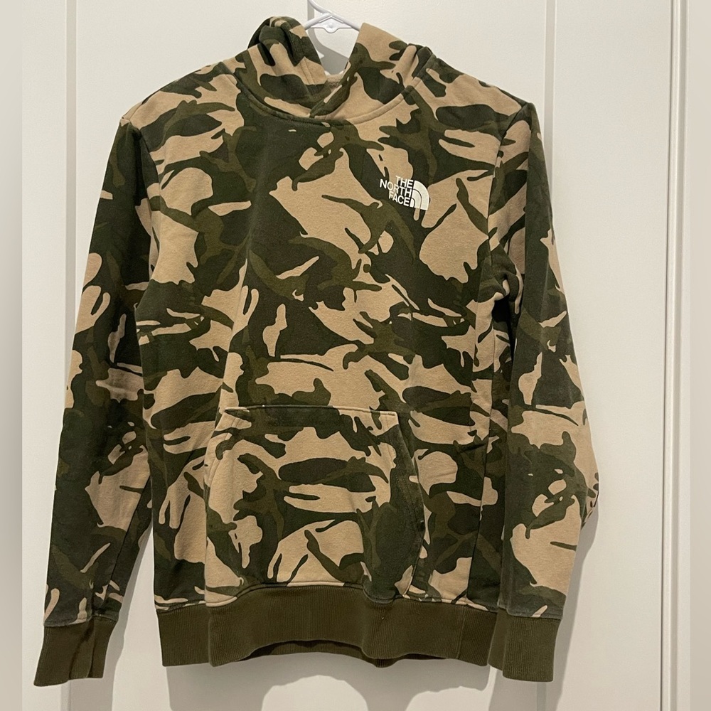 The North Face Hoodie Kids L Camo